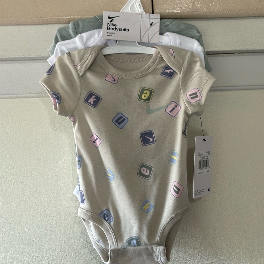 Nike Bodysuits - 3 Pack